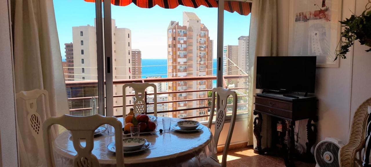 Apartment Sea View II In Rincon De Loix -Free Parking, Wi-Fi, Pool, New Air Conditioning 베니돔 외부 사진