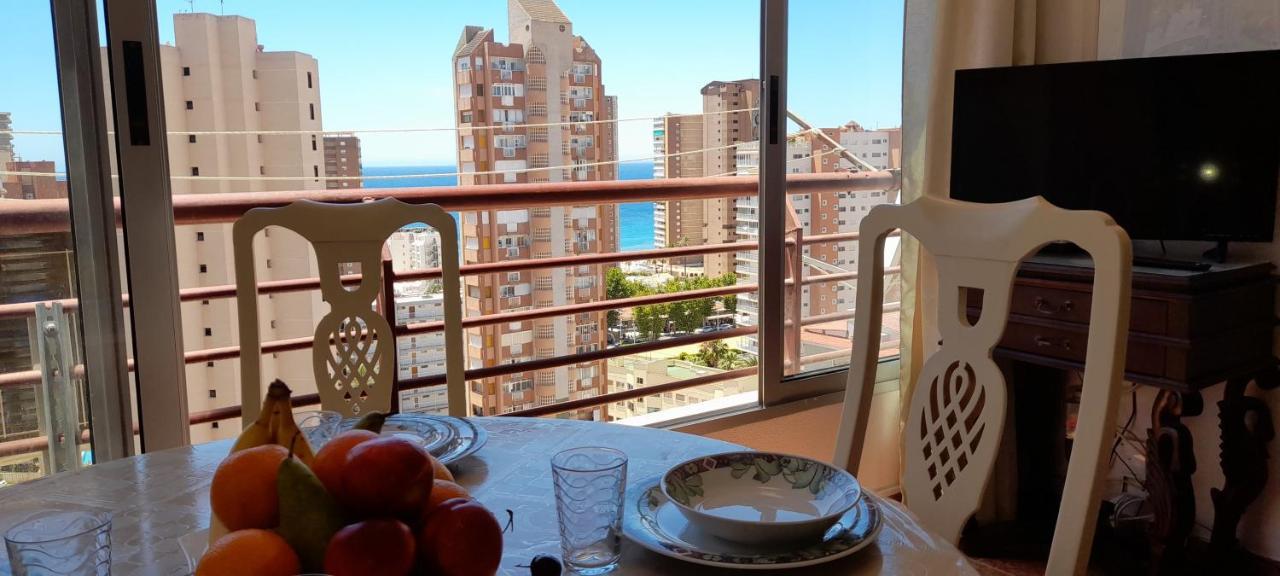 Apartment Sea View II In Rincon De Loix -Free Parking, Wi-Fi, Pool, New Air Conditioning 베니돔 외부 사진