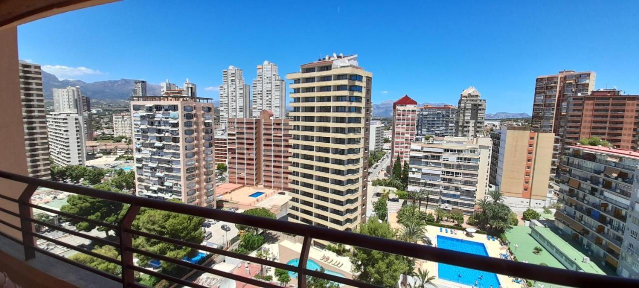 Apartment Sea View II In Rincon De Loix -Free Parking, Wi-Fi, Pool, New Air Conditioning 베니돔 외부 사진