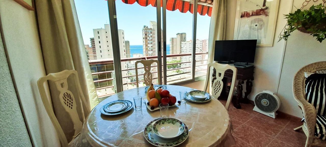 Apartment Sea View II In Rincon De Loix -Free Parking, Wi-Fi, Pool, New Air Conditioning 베니돔 외부 사진